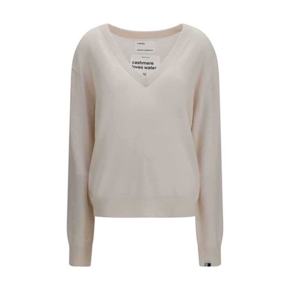 Extreme Cashmere Beige Cashmere Women's Sweater